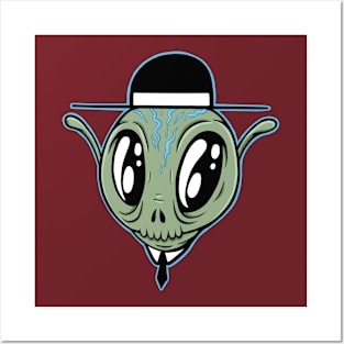 Amish Alien Posters and Art